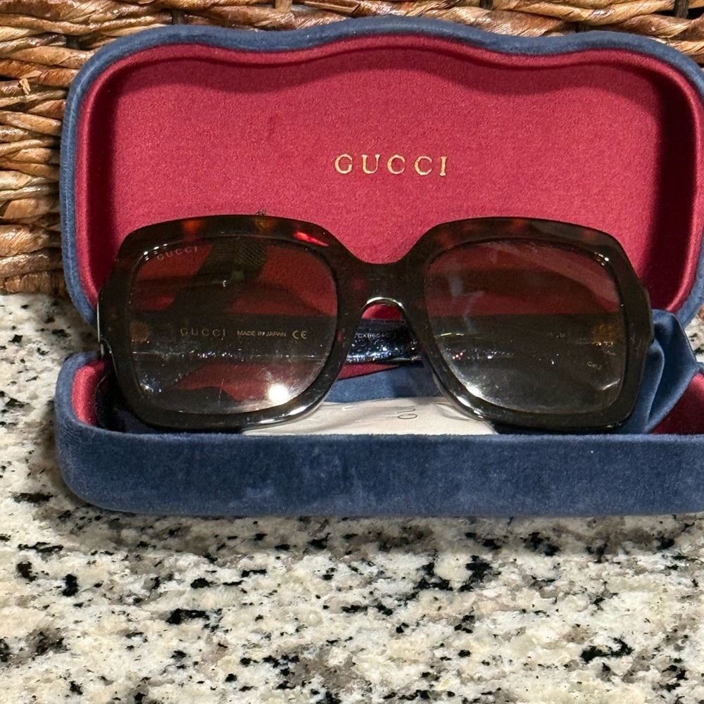 Gucci Women's Brown Sunglasses
